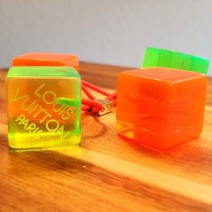 Set 2x Louis Vuitton Robert Wilson 2003 Hair Cubes